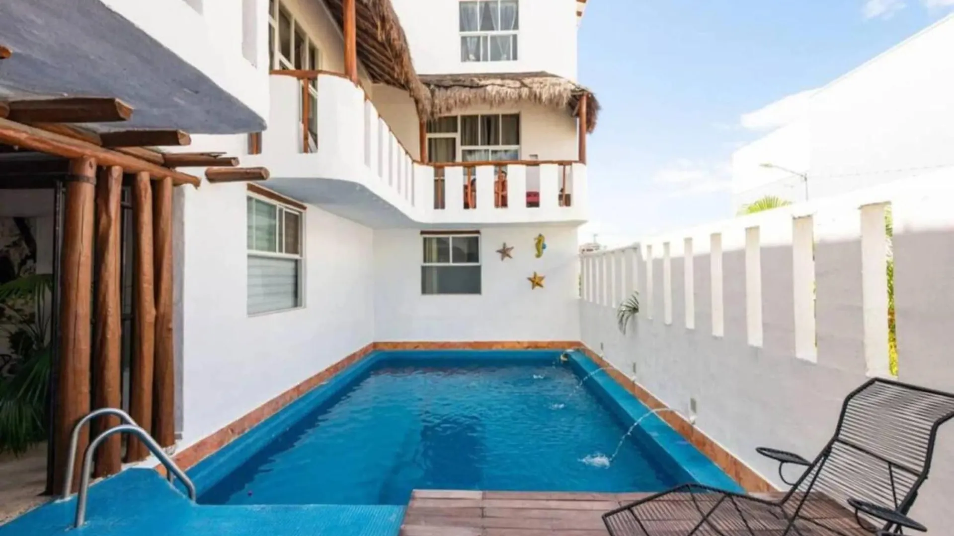 דירה Stylish 2Br Penthouse Rooftop In פלאייה דל כרמן